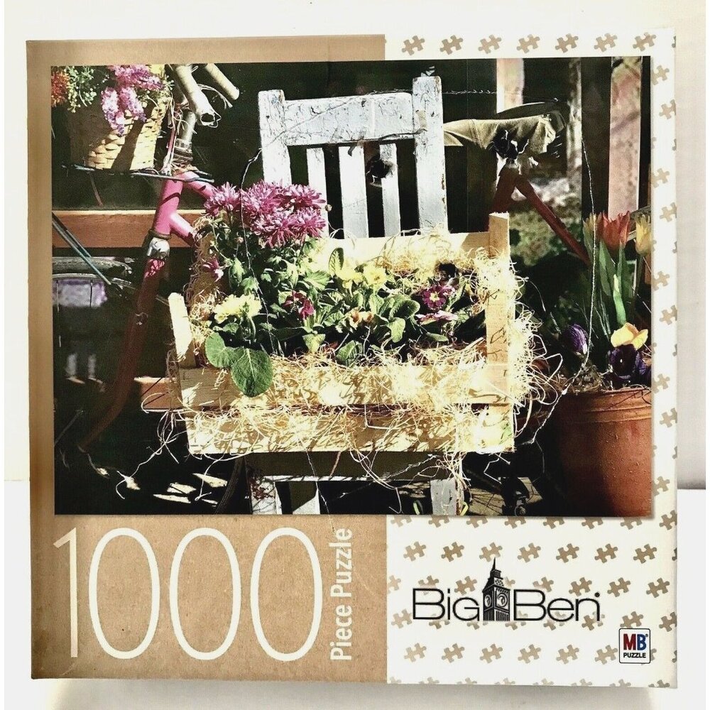 NEW “Spring Display” 1000 piece Jigsaw Puzzle  Factory Sealed  Bag by Big Ben
